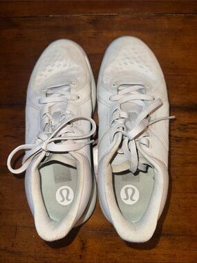 lululemon athletica Women's Light Beige Athletic Sneakers